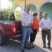 Entrega presidente municipal fresnos a escuelas locales