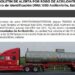 Alertan a 8 estados por robo de tráiler con sustancia tóxica