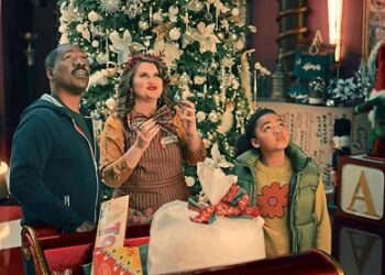 Plasma Eddie Murphy su entusiasmo por la Navidad en cinta