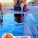 Realizan trabajos de riego de sello en camino rumbo al Mulato