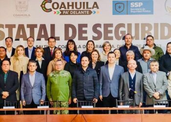 Encabezaron el Gobernador y la Alcaldesa de Ocampo la 31ava Reunión Estatal de Seguridad