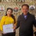 Fútbol de Ojinaga: Entregaron reconocimiento C. Olgaly Ríos, de la empresa Hotel y Restaurante «Don Pancho»