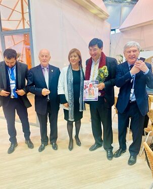 Acudió alcaldesa de Ocampo Lic. Laura Mara Silva Fernández la Feria Internacional de Turismo 2024