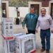 Entrega Gobierno del Municipal calentones a Esc. Sec. Fed. Presidente Adolfo Ruíz Cortinez