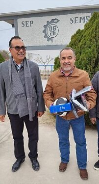 Encabezo el alcalde Andrés Ramos de Anda en el CETIS #98 la campaña “Si te Drogas Te Dañas”