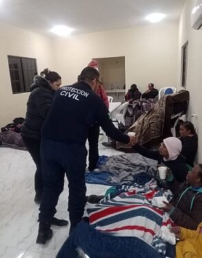 Ocampo: Operativo de apoyo y solidaridad para 30 migrantes originarios de países como: Venezuela y Honduras