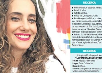 Rocío Sáenz presenta: “La pradera de Los otros”