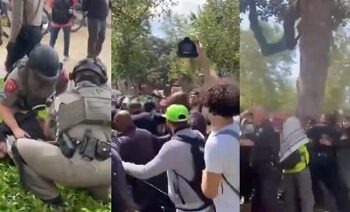 Caos en universidades de EEUU por protestas pro Palestina