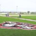 Continúa colocación de pasto sintético en el Estadio Profr. José García Mendoza