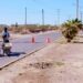 Obras públicas aplica campaña de bacheo permanente en calles con mayor daño