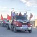 Caravana histórica, más de 1,150 vehículos en apoyo a los candidatos del PRI Andrés y Usmar