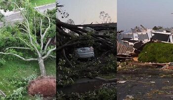 Así quedó el sur de EU tras paso de tornados