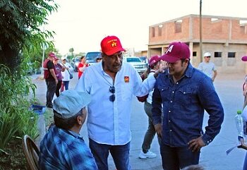 El campo crecerá con el apoyo que le daremos: Ariel de gira por Rosales