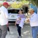 Recorren candidatos del PRI Andrés Ramos y Dr. Usmar Lara las colonias 2 de octubre y Constitución