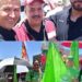 Arropan las “Camisas Verdes” del PVEM a Claudia Sheinbaum