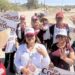 MORENA: Recorre candidato a alcalde sectores de Ojinaga acompañado de un nutrido equipo