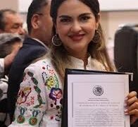 Andrea Chávez llega al Senado de la República con votación histórica