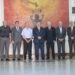 Ex-rectores de la UACH se reúnen con el maestro Luis Rivera Campos.