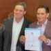 Entregan constancia de mayoría a Alejandro Pérez Cuéllar