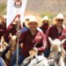 Abandera Pérez Cuéllar Cierre de Cabalgata Villista 2024