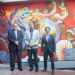 *Develan en la UACH el Mural “El Brindis»