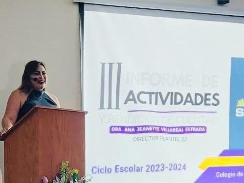 III Informe de Actividades y Rendición de Cuentas: COBACH 22