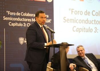 Participa Alcalde en Foro de Colaboración para Semiconductores México-EUA