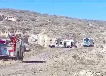 Cayó mujer a tiro de mina La Prieta; realizaba rapel