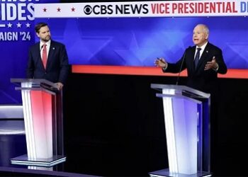 Culpan a Harris y Trump por crisis migratoria durante debate por la vicepresidencia de EU