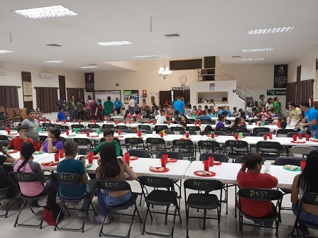 Con la presencia de 87 niños se realizó ayer lunes la Escuela Bíblica infantil en El Restaurador