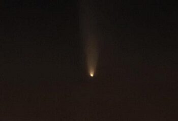 Captaron “cometa del siglo” desde la Presa Chihuahua
