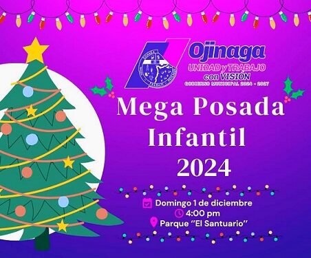 Invitación a la Mega Posada Infantil 2024