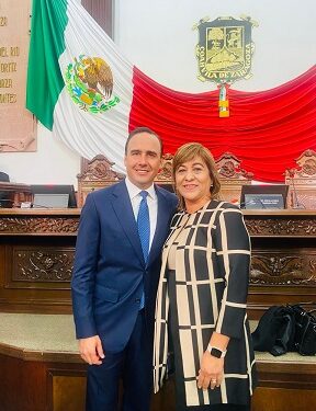 Reconoce Alcaldesa de Ocampo el apoyo del Gobernador del Estado de Coahuila Ing. Manolo Jiménez Salinas