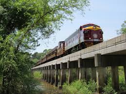 Ayer por la tarde reportaron el descarrilamiento de un tren en Pecos Tex