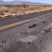 Cráteres: exhiben estado de carretera a Ojinaga 