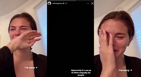 Borró Selena Gomez historia llorando por México tras burlas y críticas