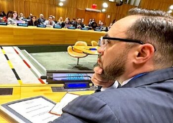 Héctor Ochoa, representante de México en el Foro de Alianzas de la ONU