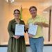 Firman Alcaldesa Lucy Marrufo y el Mayor John Ferguson acuerdo de colaboración