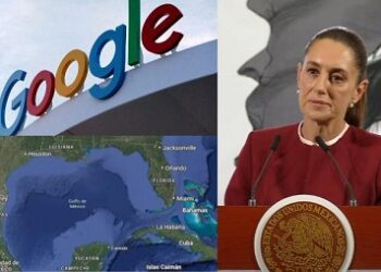 Demanda civil a Google si es necesario por Golfo de México: Sheinbaum