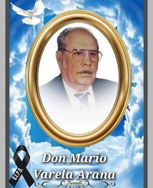 Murió el empresario don Mario Varela Arana a los 79 años