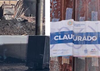 Aún humea… Así quedó tarimera tras voraz incendio 