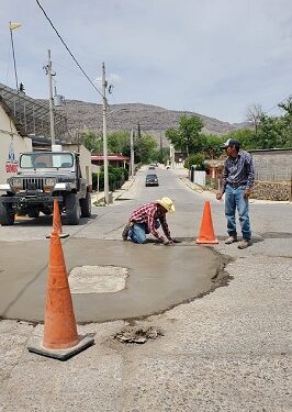 Manuel Benavides: Rehabilitan de calles de la cabecera municipal