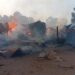 Amenazó incendio forestal poblado en Guerrero; activan Plan DN-III