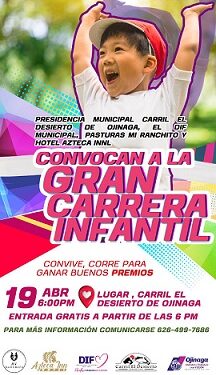 ¡Diversión en familia este 19 de abril!