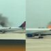 Pánico en aeropuerto de Orlando: motor de avión explotó al despegar 