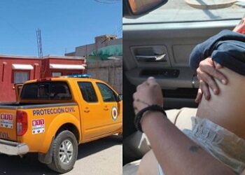 Abuelita y bebé cayeron del segundo piso en Mazatlán
