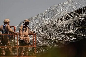 Creó Trump nueva zona militar en la frontera con México