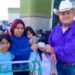 En el día de las madres la Asociación Latinos Unidos entrega apoyo a dos familias Ojinaguenses de escasos recursos   