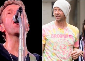 ¿Terminó con Dakota? Captan a Chris Martin devastado en concierto