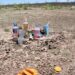 Colocan altar en sitio donde encontraron a Jasiel
